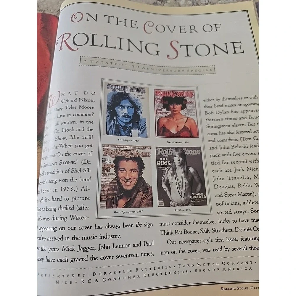 N/A rolling stone